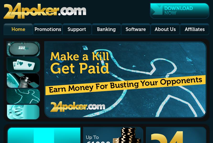 24poker.com website screenshot
