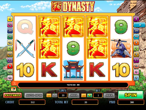 Dynasty Slot Game Virgin