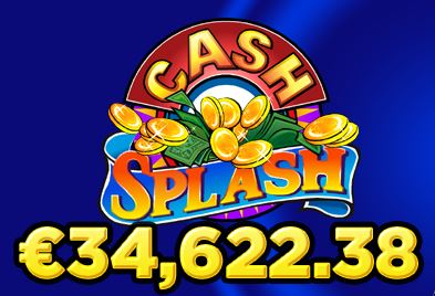 Cash Splash Jackpot Won