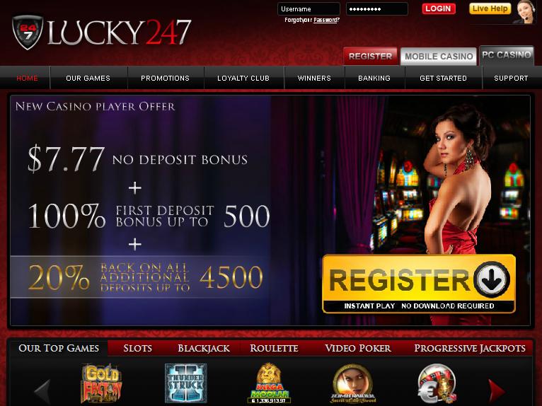 Lucky 247 Microgaming