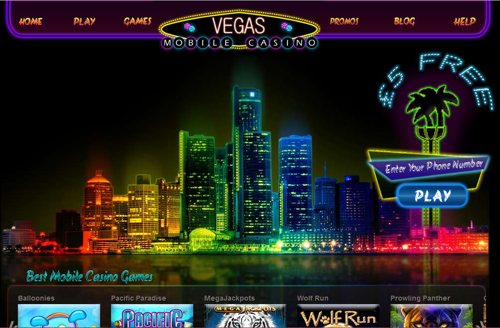 Vegas Mobile Casino Promotion