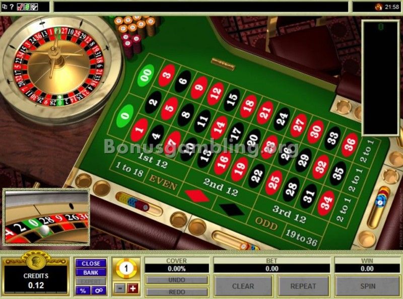 American Roulette Microgaming Image