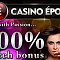Casino Epoca 100% Welcome Bonus