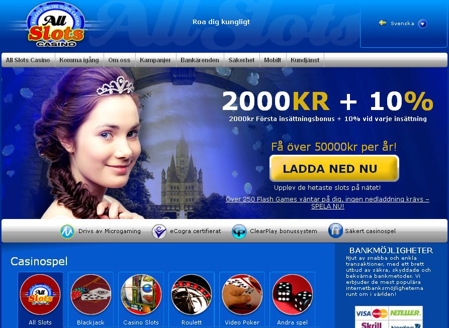 Swedish All Slots Casino