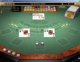 Mummys Gold Casino Blackjack Games screenshot