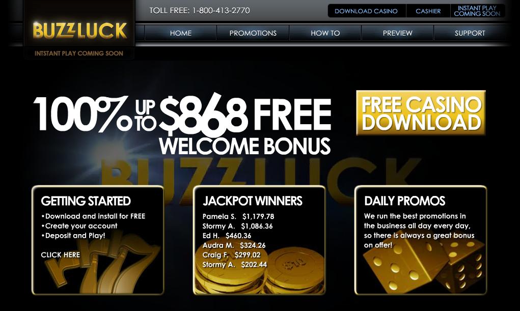 Buzzluck Online Casino