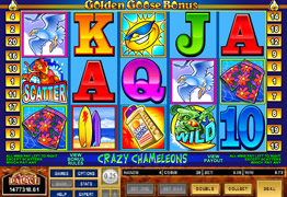 Crazy Chameleons video slot screenshot