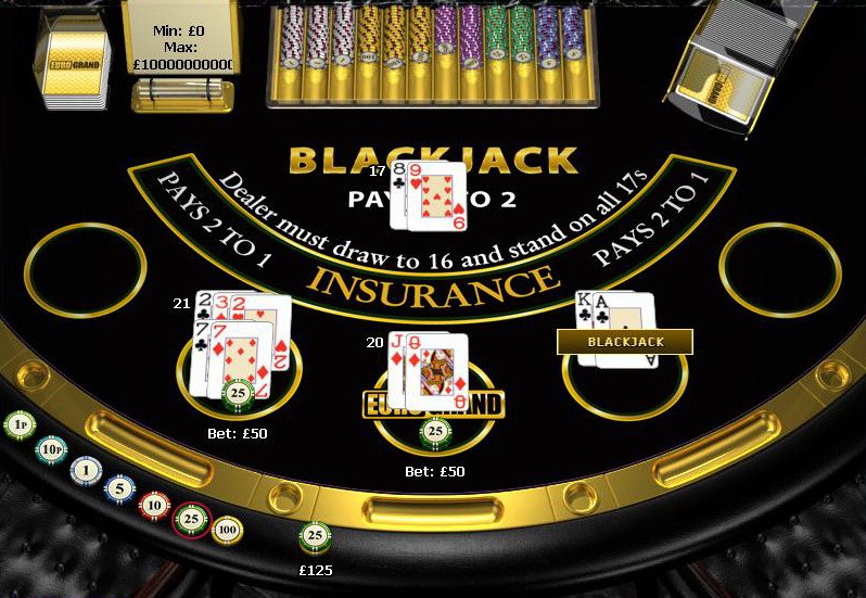 blackjack betting money management