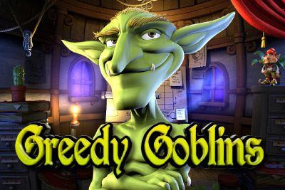 Greedy Goblins slot logo