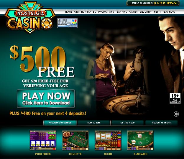 Nostalgia Casino Gambling