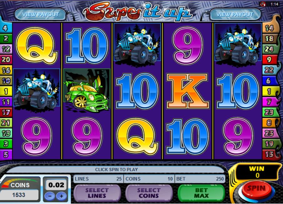Supe It Up Slot Game Microgaming