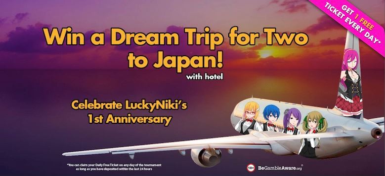 LuckyNiki Casino Trip To Japan Tournament