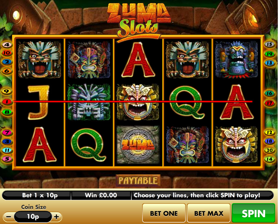 Zuma Slots screenshot