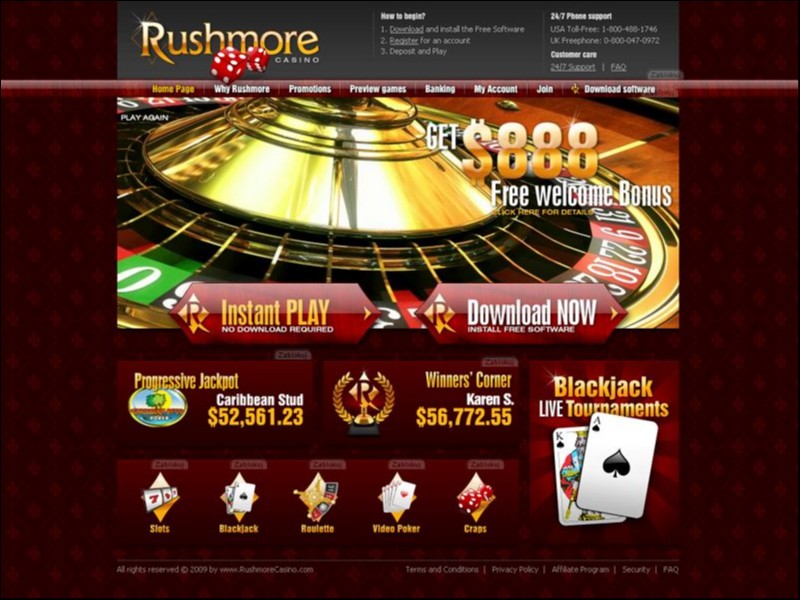 Mount rushmore casino