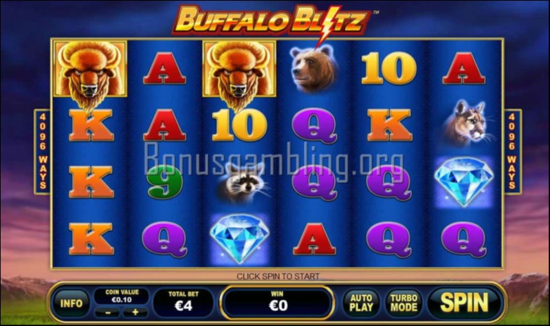 Buffalo Blitz Slot Game