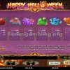 Happy Halloween Video Slot Paytable