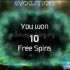 Evolution Slot Free Spins